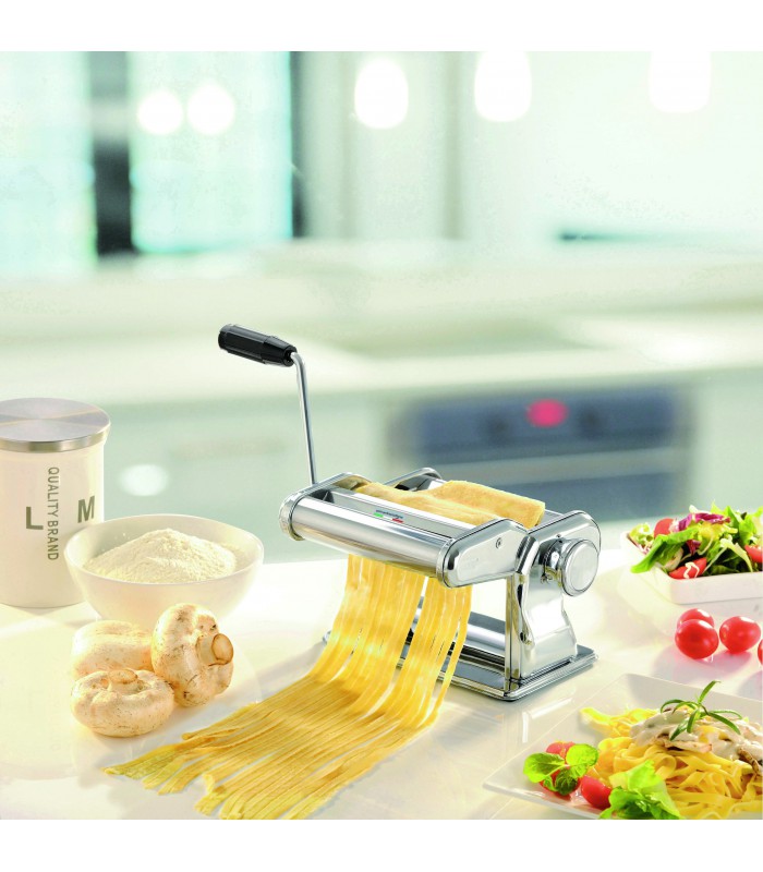 Gefu Pasta Maker Set, Stainless Steel Maker & Foldable Dryer on Food52