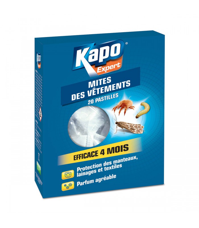 Droguerie Naturelle - 20 feuillets anti-mites des vêtements - KAPO