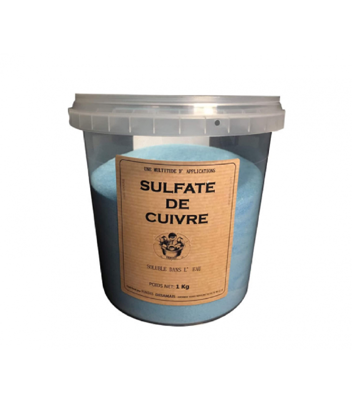 PRODUIT DE BASE Sulfate de Cuivre - Seau de 1 kg
